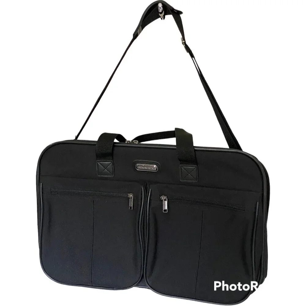 Jaguar Shoulder Bag Carry On Overnight Black Weekender Travel 20